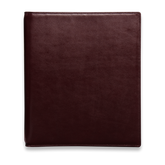 Ringbuch Rindnappa-Leder bordeaux